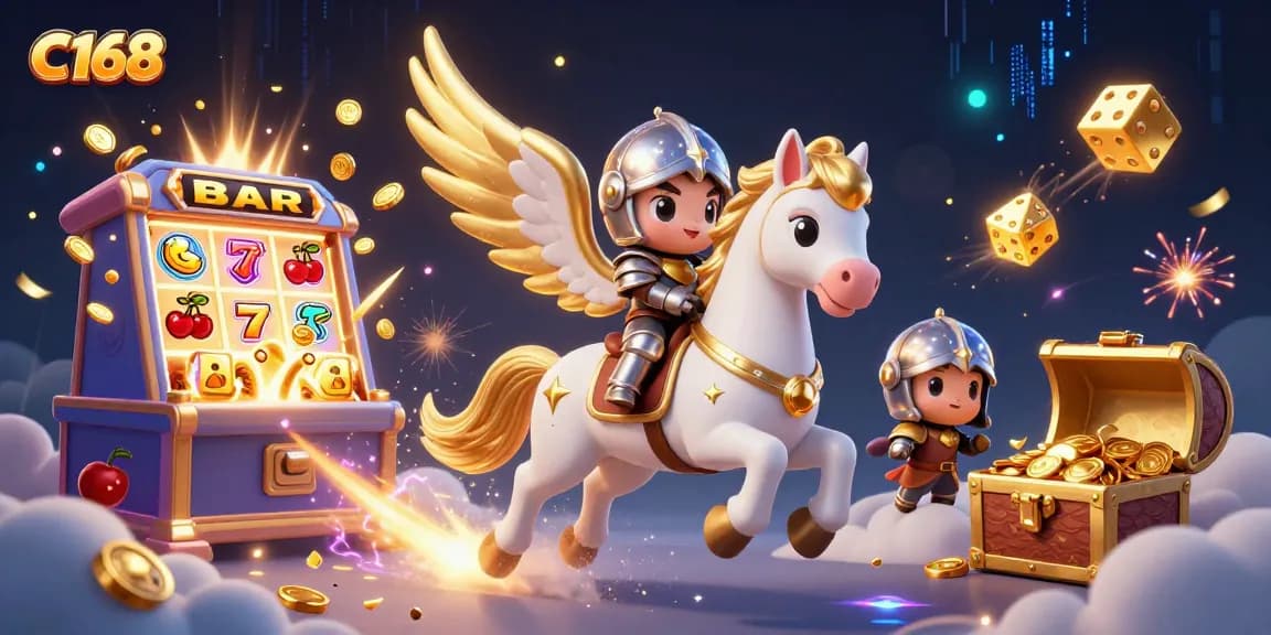 C168 captivates with stunning jackpots and thrilling games in a vibrant casino scene.