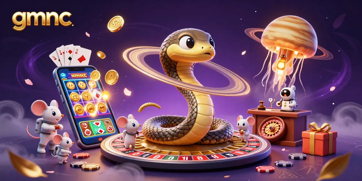 Bet on cosmic fun and risks with gmnc's unique platform featuring engaging illustrations of space characters.
