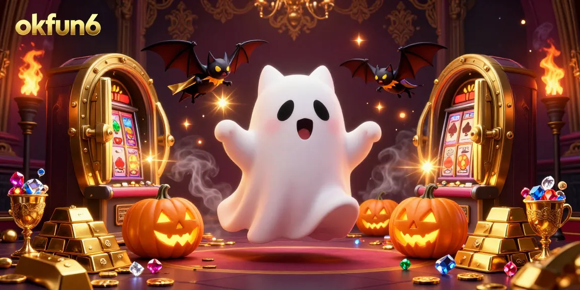 Play exciting casino games with okfun6 in a haunted mansion filled with treasures.