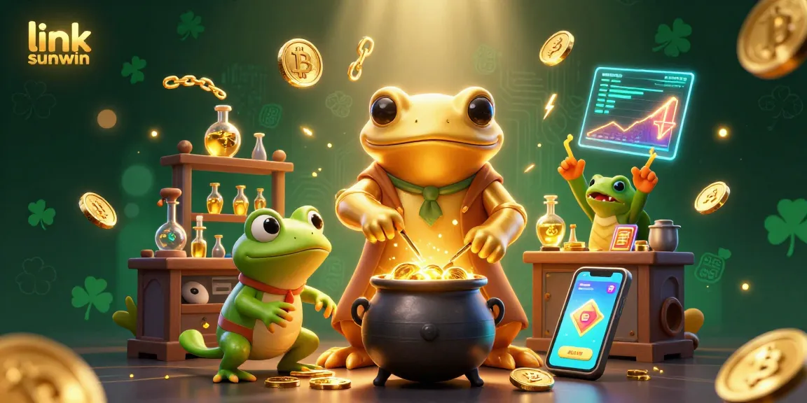 Engage with the thrilling link sunwin as golden coins flow from a magical alchemist's cauldron.