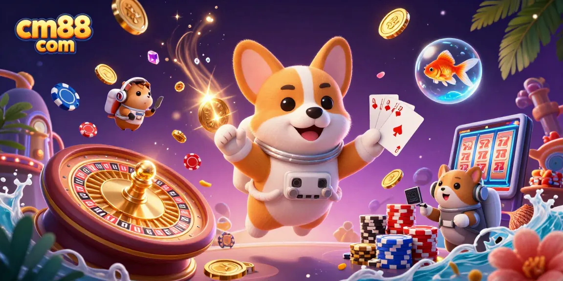 Experience the excitement of gaming at cm88 com with a floating space casino full of poker and jackpot action.