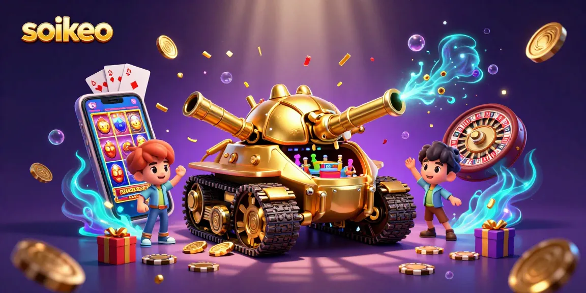 Join the thrilling world of soikeo with colorful slot games and dynamic casino elements.