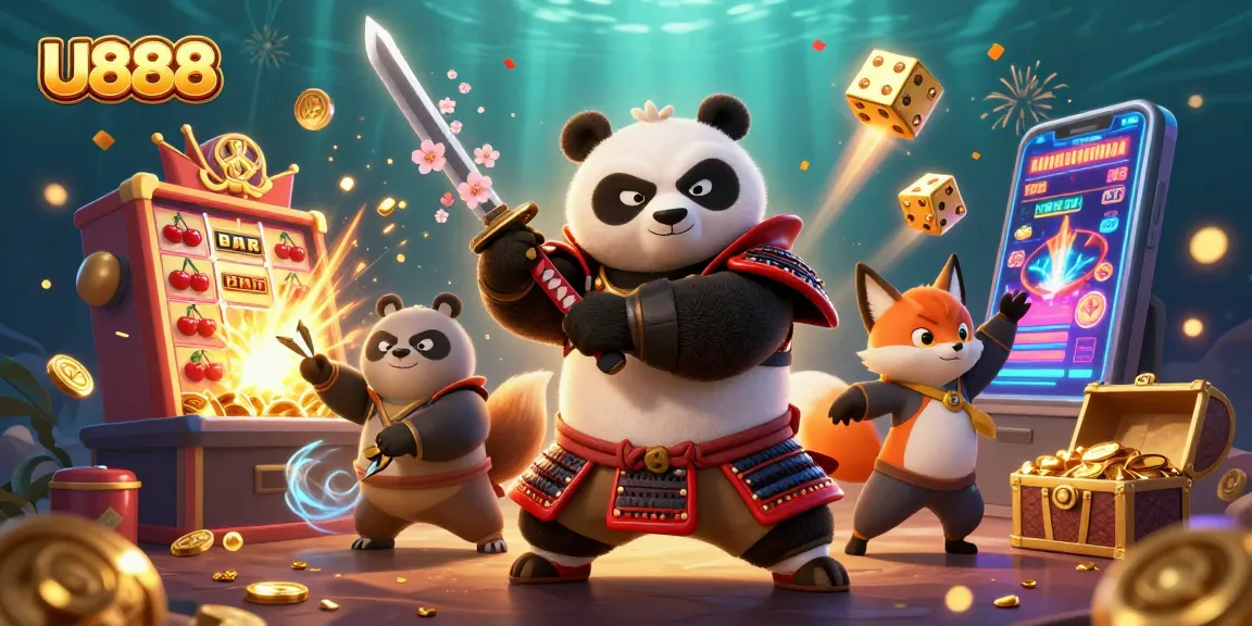 Experience stunning jackpots with U888's vibrant 3D casino characters and dynamic gaming elements.