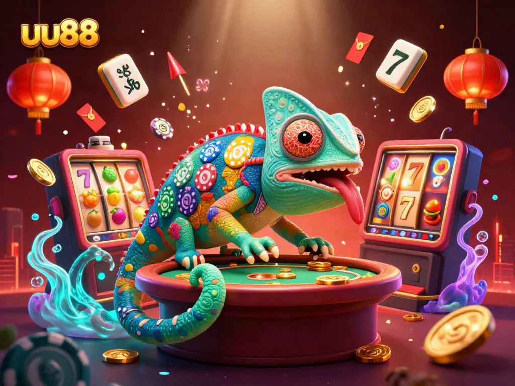 Experience the excitement of uu88's casino thrills with vibrant slot games and golden winnings.