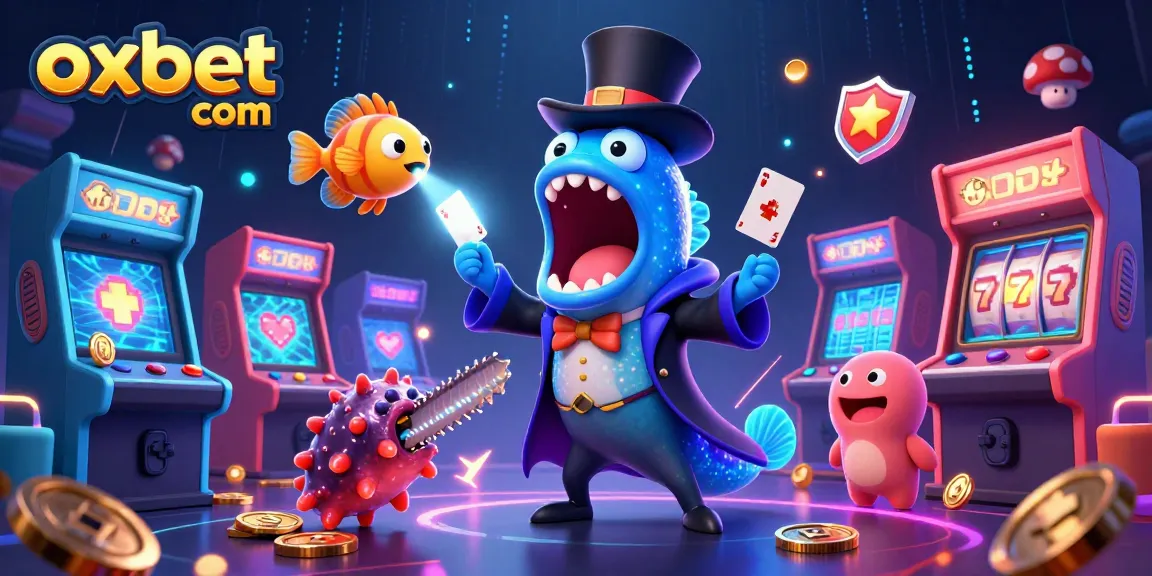 Experience thrilling 3D casino fun with oxbet com featuring a magical underwater scene.