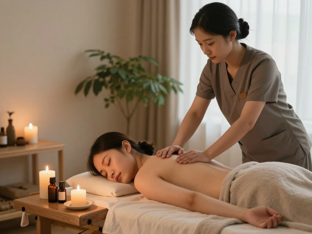 Experience a personalized 출장안마 session in a tranquil home spa environment with professional massage therapy.