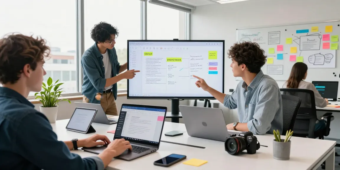 Dynamic team collaborating on a project related to the WPS Official Website in an innovative office environment.