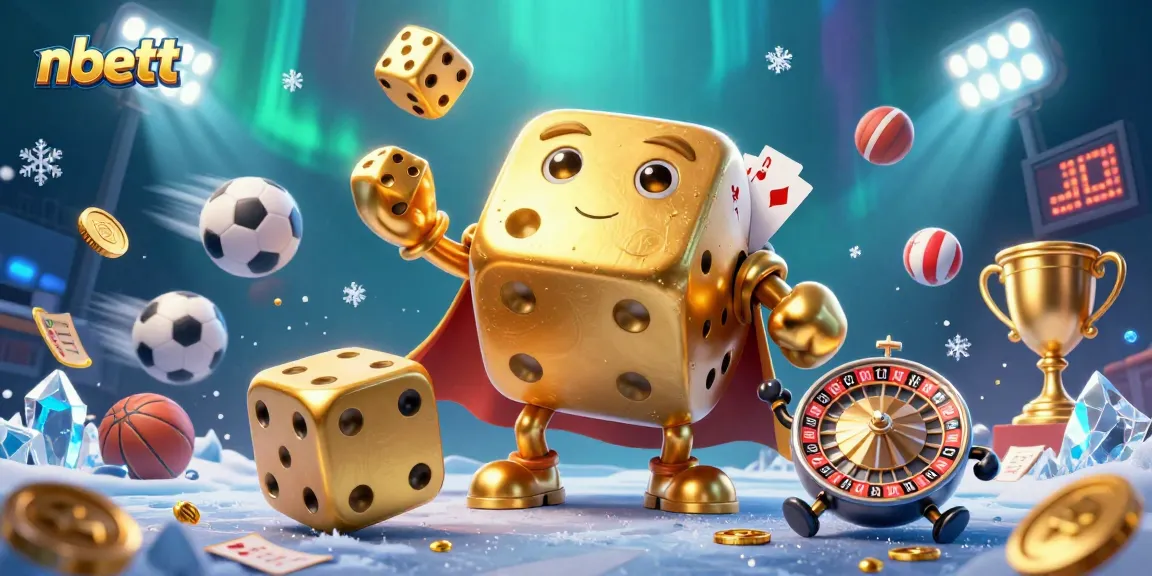 Engage with exhilarating gaming experiences at nbett featuring dynamic golden dice and sports elements.